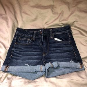 Women’s AE High Waisted Jean Shorts